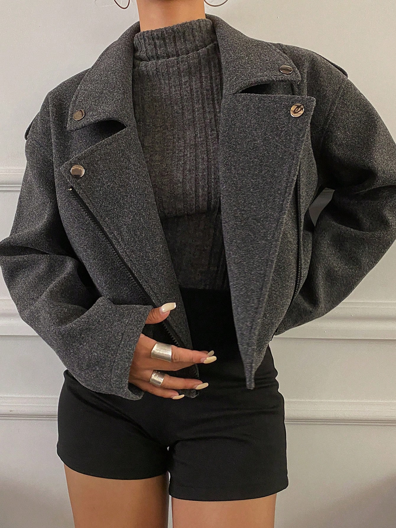 DAZY Autumn New Loose Casual Women Windbreaker Jacket SHEIN EUR main 3
