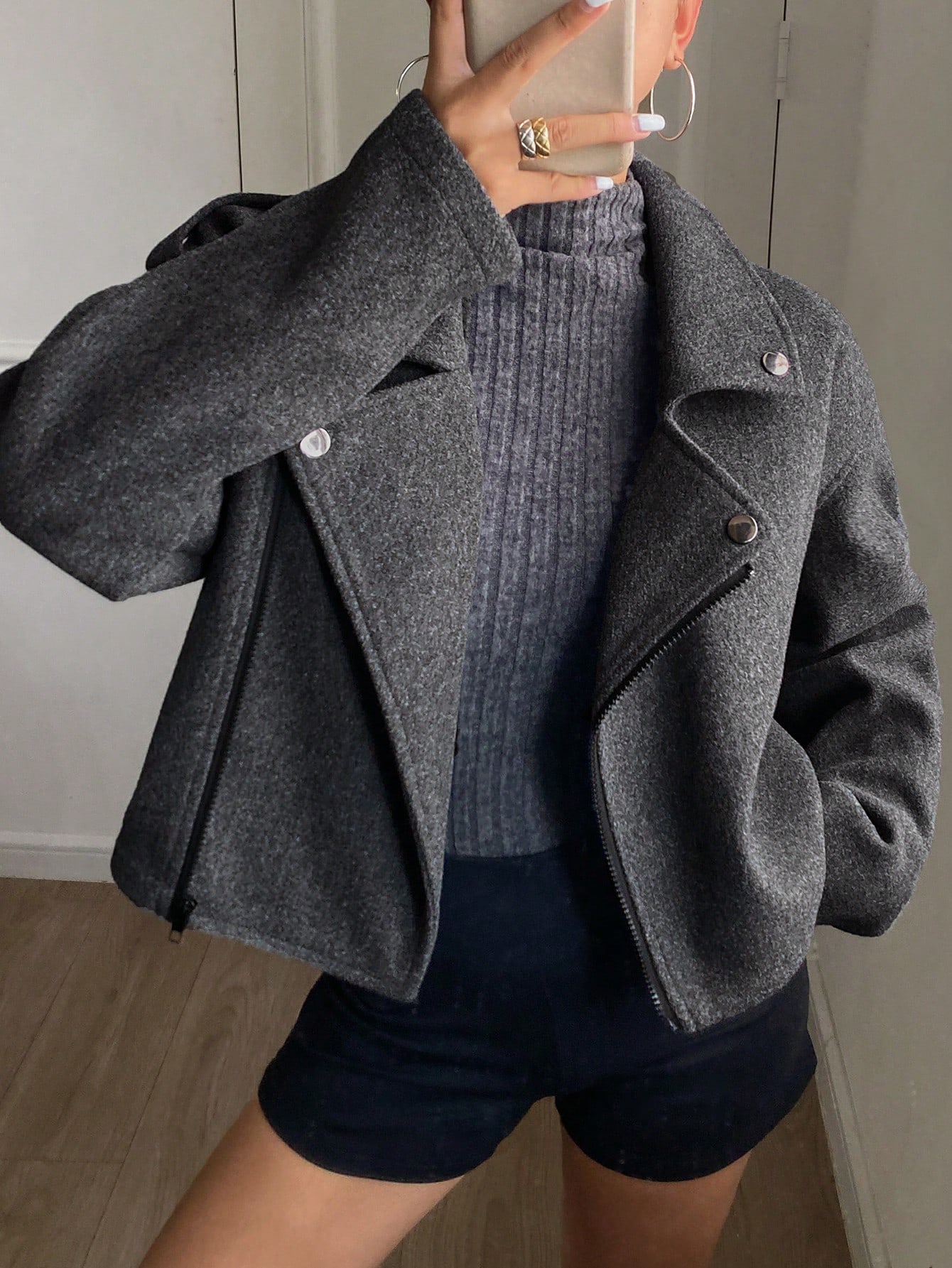 DAZY Autumn New Loose Casual Women Windbreaker Jacket SHEIN EUR main 6