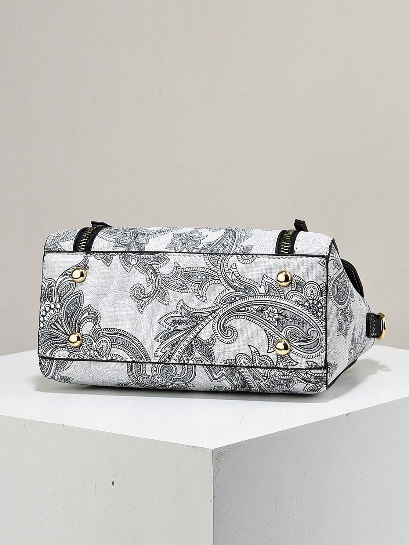 PLANEE Women Mini Square Handbag Fashion Women Top Handle Shoulder Bag Women Buckle Decor Small Crossbody Wallet SHEIN EUR main 7